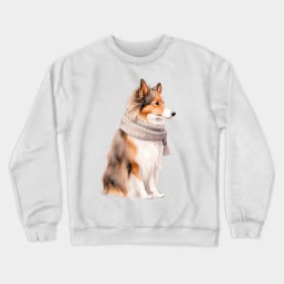 Winter dog Crewneck Sweatshirt